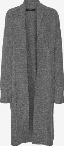 VERO MODA Knit Cardigan 'Daliana' in Grey: front