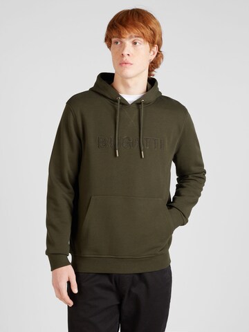 bugatti Sweatshirt in Grün: Vorderseite