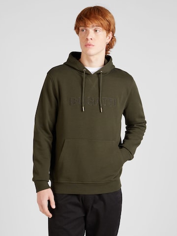 bugatti Sweatshirt in Groen: voorkant