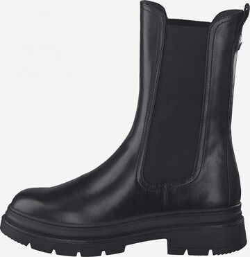 TAMARIS Chelsea boots in Zwart