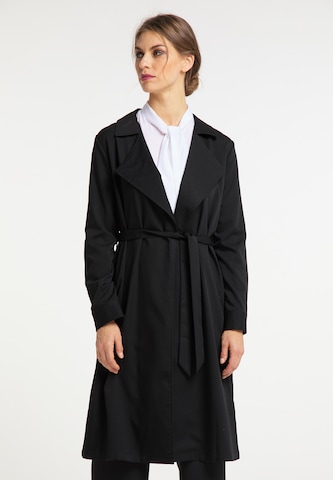 usha BLACK LABEL Between-seasons coat in Black: front