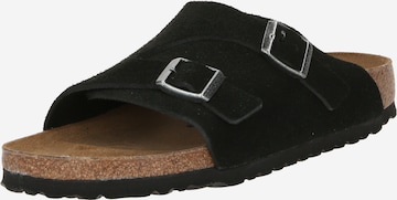 Zoccoletto 'Zürich VL' di BIRKENSTOCK in nero: frontale