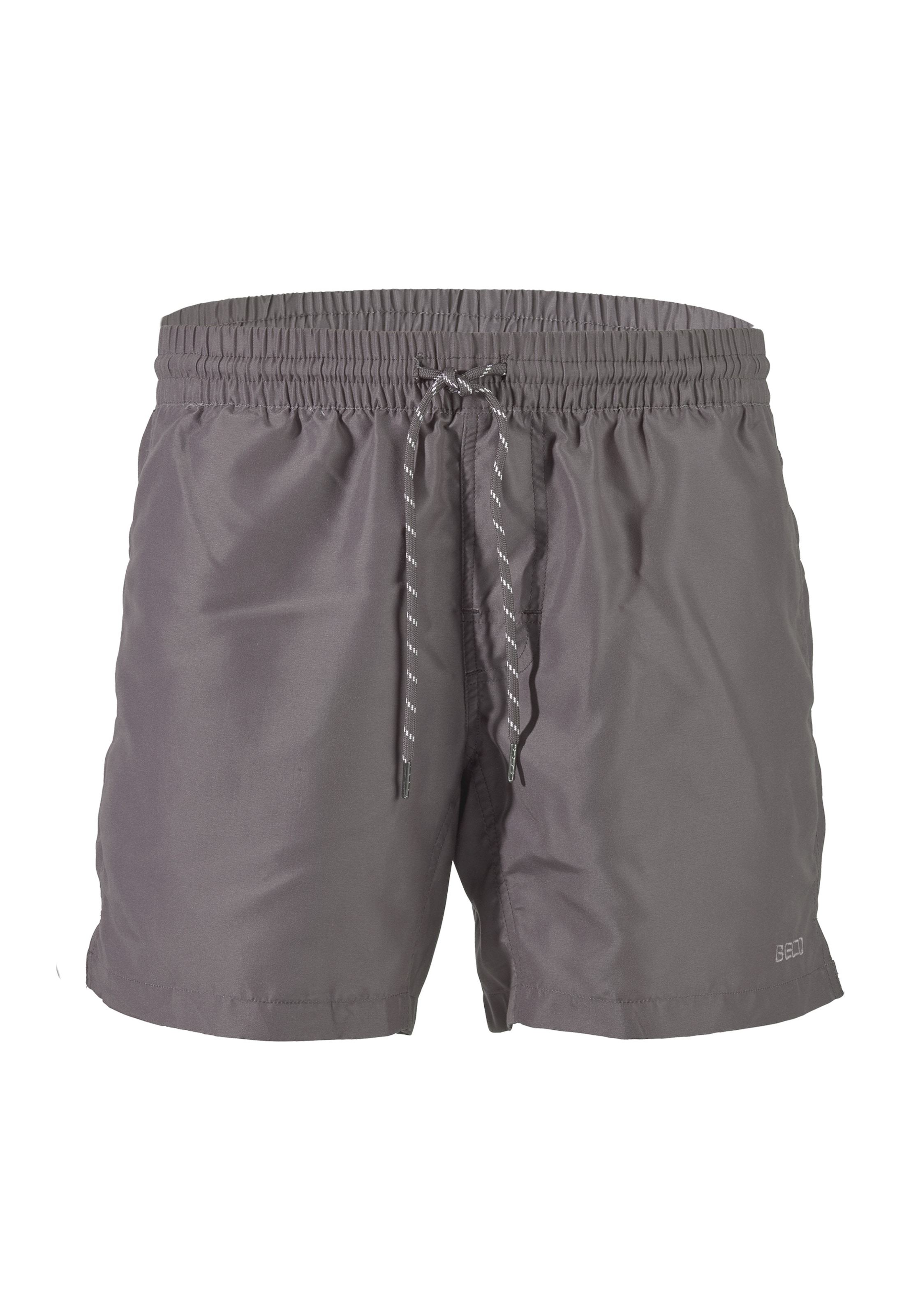 BECO the world of aquasports Badeshorts 'Nature Vibes' in Grau: Vorderseite