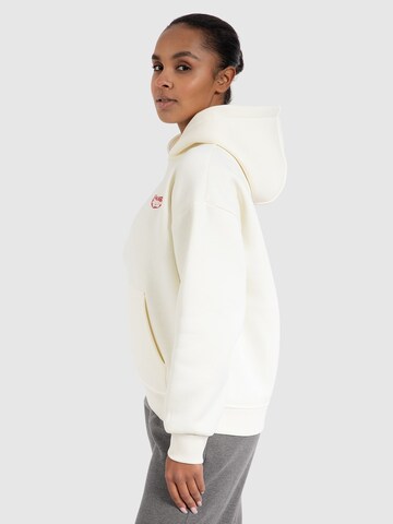 Smilodox Sportief sweatshirt 'Riva' in Beige