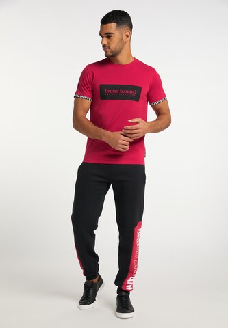 Bruno Banani T-Shirt 'Cooper' in Rot