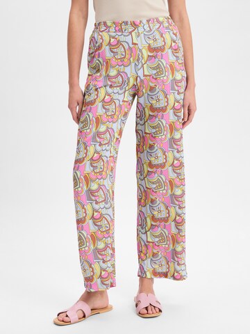 Marie Lund Loosefit Hose in Pink: Vorderseite