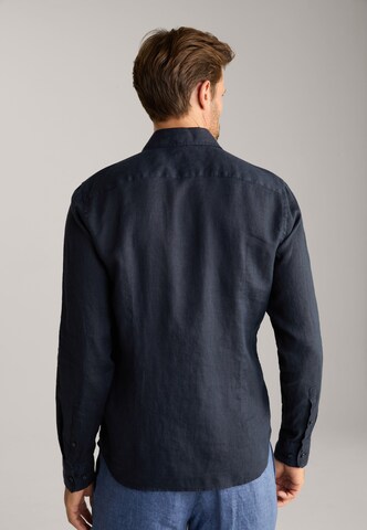 JOOP! Slim fit Overhemd in Blauw