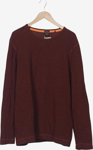 BOSS Orange Sweater & Cardigan in 4XL in Red: front
