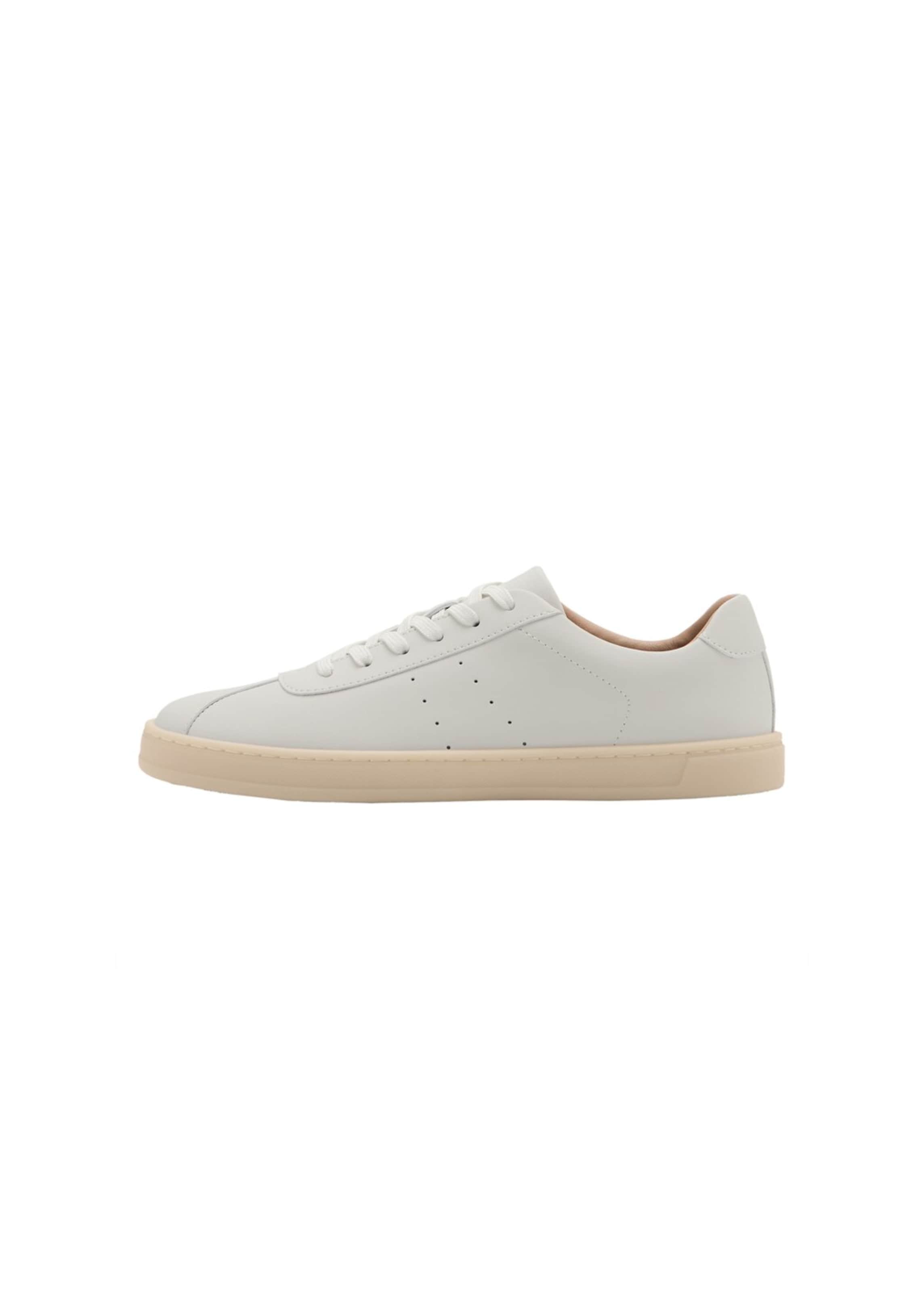 MANGO MAN Sneakers 'Newmetro' in White: front