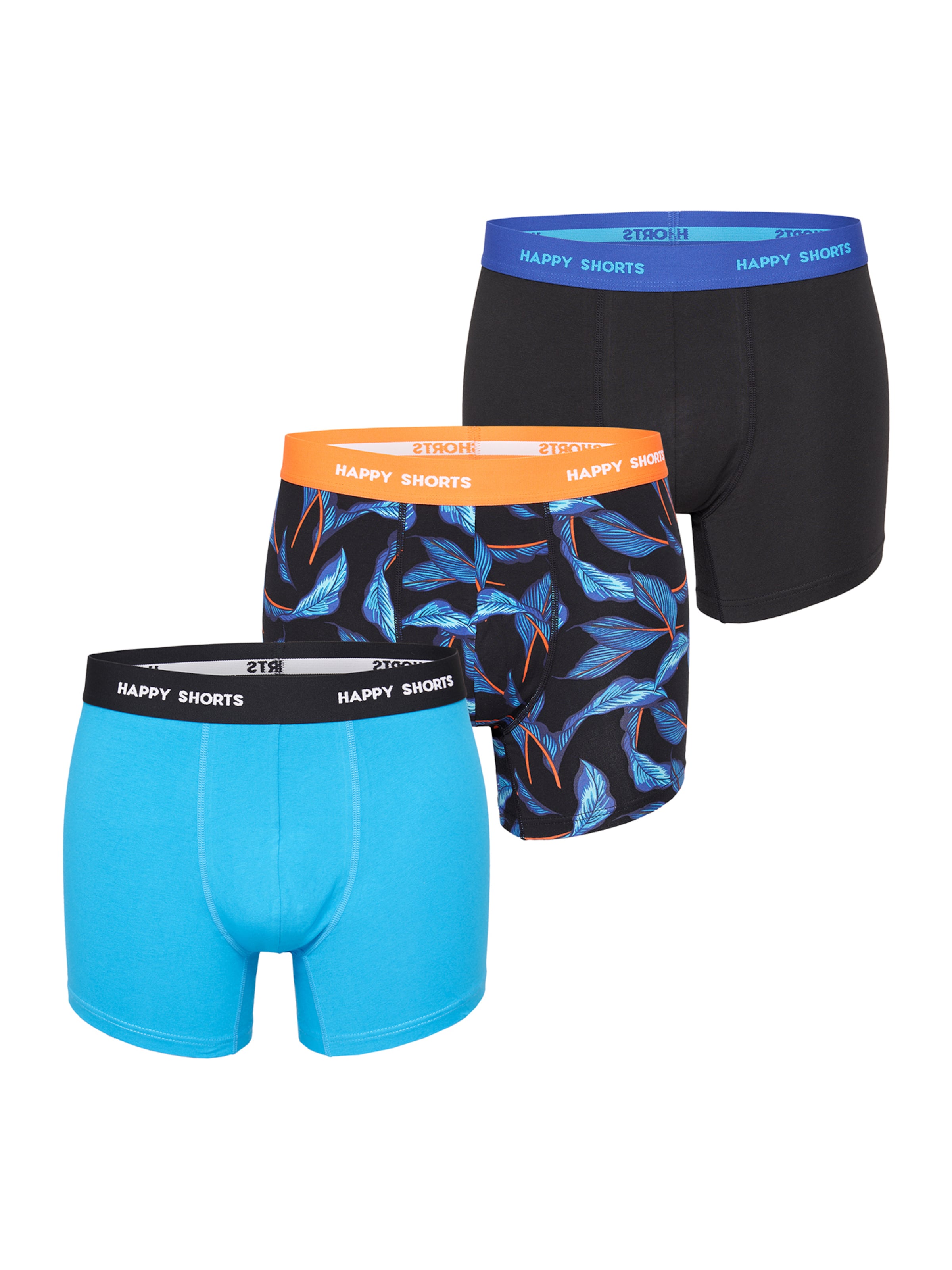 Boxer di Happy Shorts in arancione: frontale