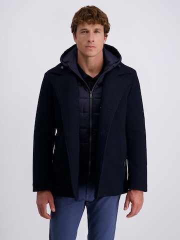 PIERRE CARDIN Winterjas in Blauw: voorkant