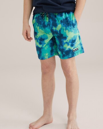 Shorts de bain WE Fashion en bleu : devant