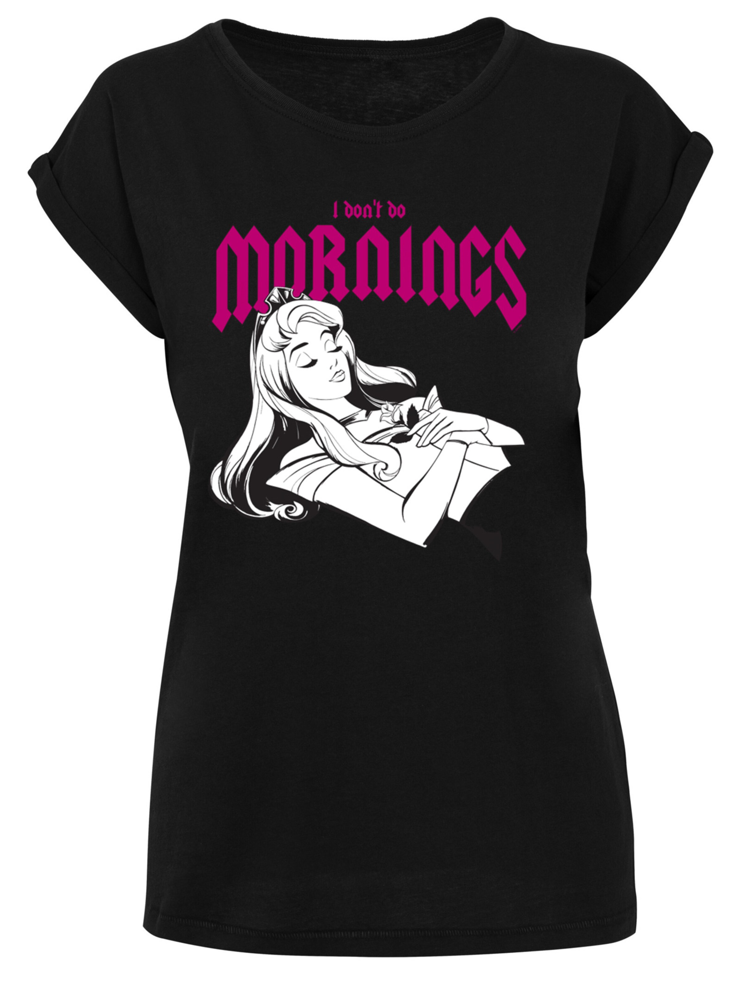 F4NT4STIC Shirt in Zwart: voorkant