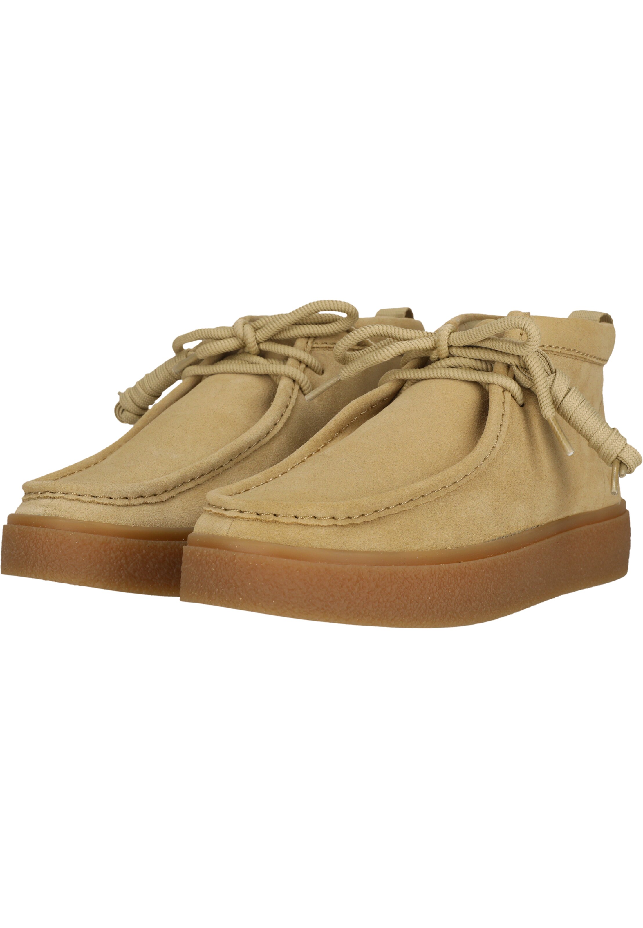 CLARKS Boots 'Boxbee Walla' in Beige
