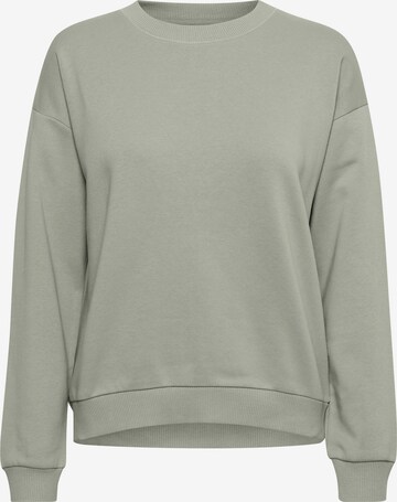 Sweat-shirt b.young en vert : devant