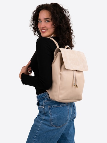 Sac à dos 'Estelle' Expatrié en beige