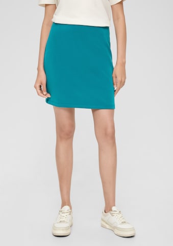 s.Oliver Skirt in Blue: front