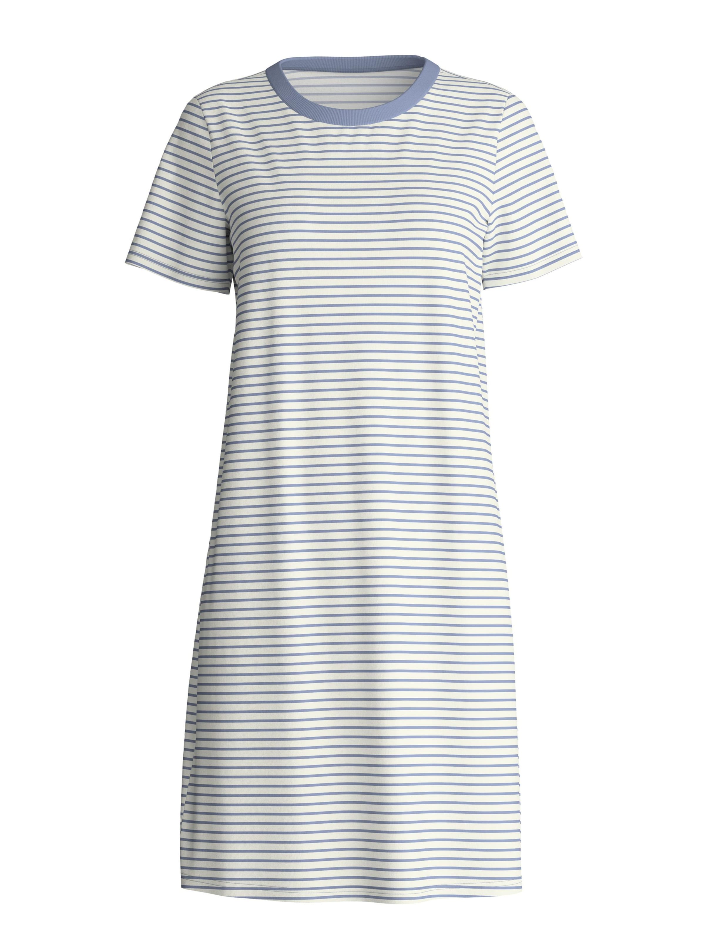 CALIDA Nightgown 'Cotton Special' in Blue: front