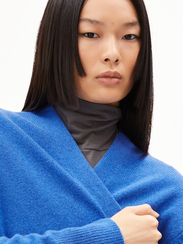 ARMEDANGELS Knit cardigan 'Kassandraa' in Blue