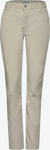 STREET ONE Pants in Beige: front