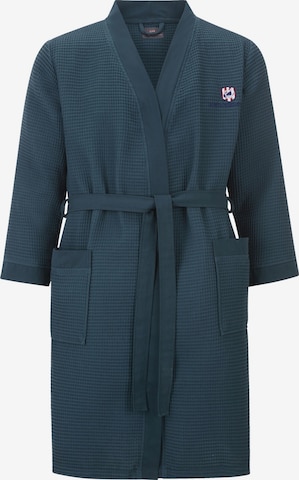 Jan Vanderstorm Badjas lang 'Aretti' in Groen: voorkant