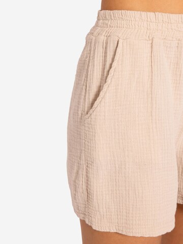 Regular Pantalon SASSYCLASSY en beige