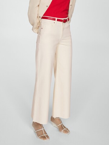Loosefit Jean 'SHARON' MANGO en beige : devant