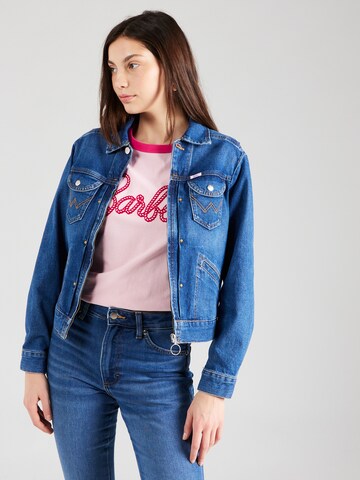 WRANGLER Tussenjas 'JEN' in Blauw: voorkant