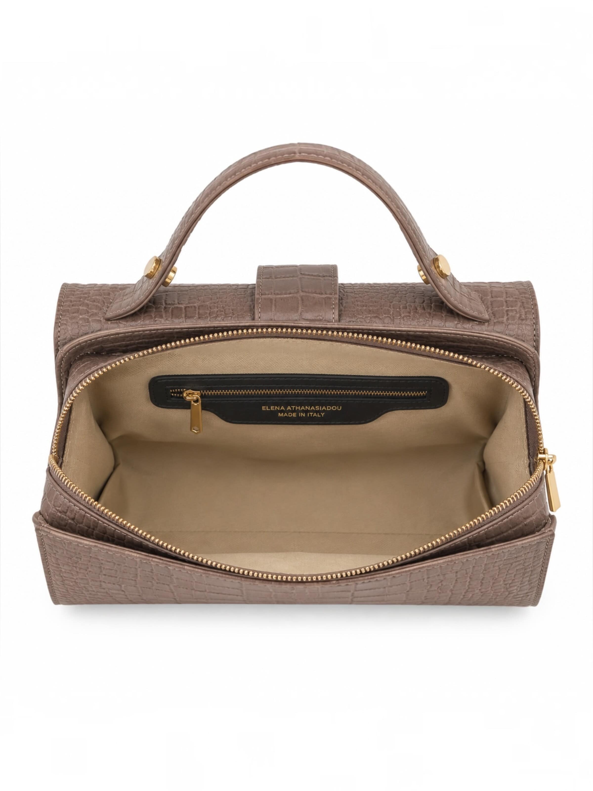 Elena Athanasiadou Handtasche 'Bag Emerald Grace'‌‌‌‌ in Beige