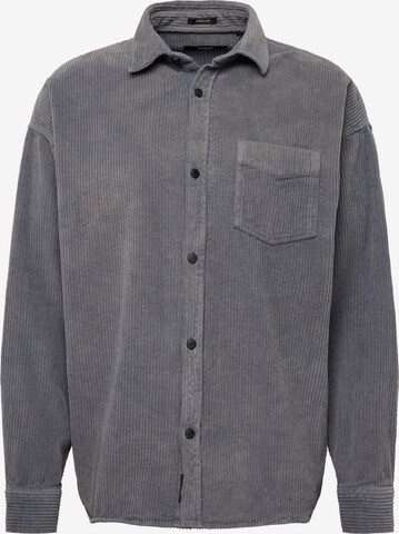 Mavi Button Up Shirt in Grey: front