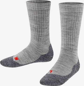 FALKE Socken 'Active Warm' in Grau: Vorderseite