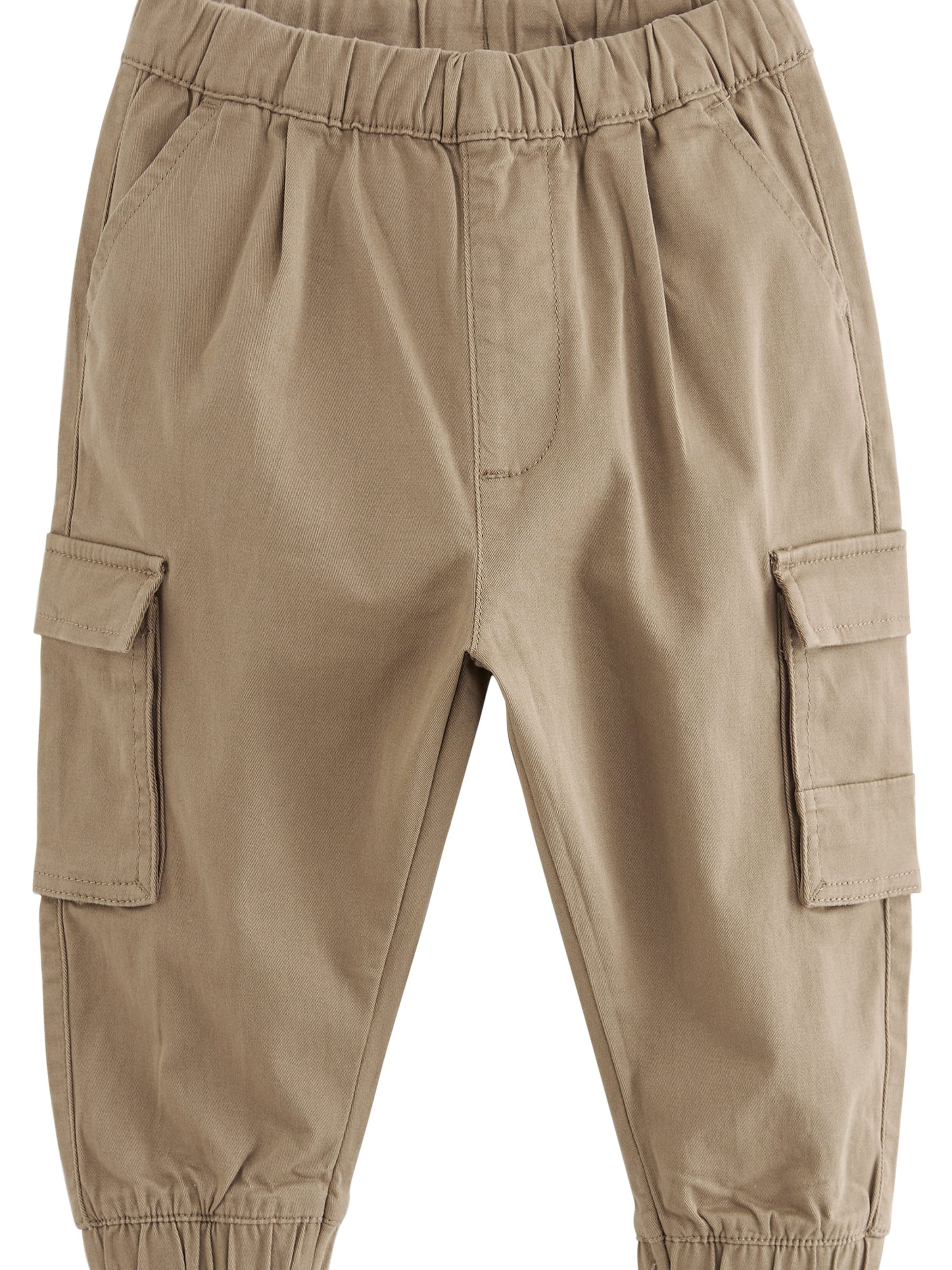 Next Tapered Housut värissä ruskea: etupuoli