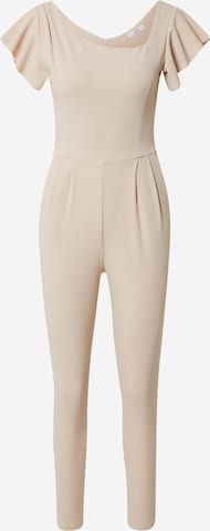 WAL G. Overall 'TAMMY' in Beige: predná strana