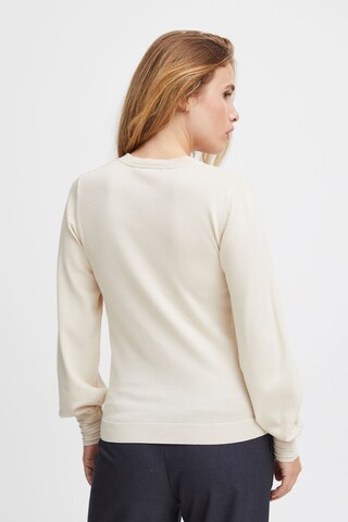 PULZ Jeans Sweater 'Sara' in Beige