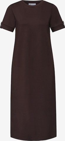 STREET ONE Kleid in Braun: Vorderseite