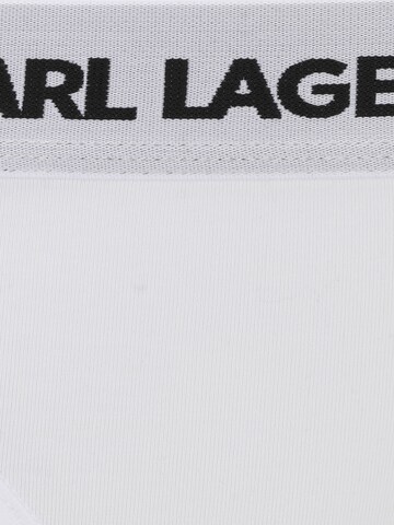 String Karl Lagerfeld en gris