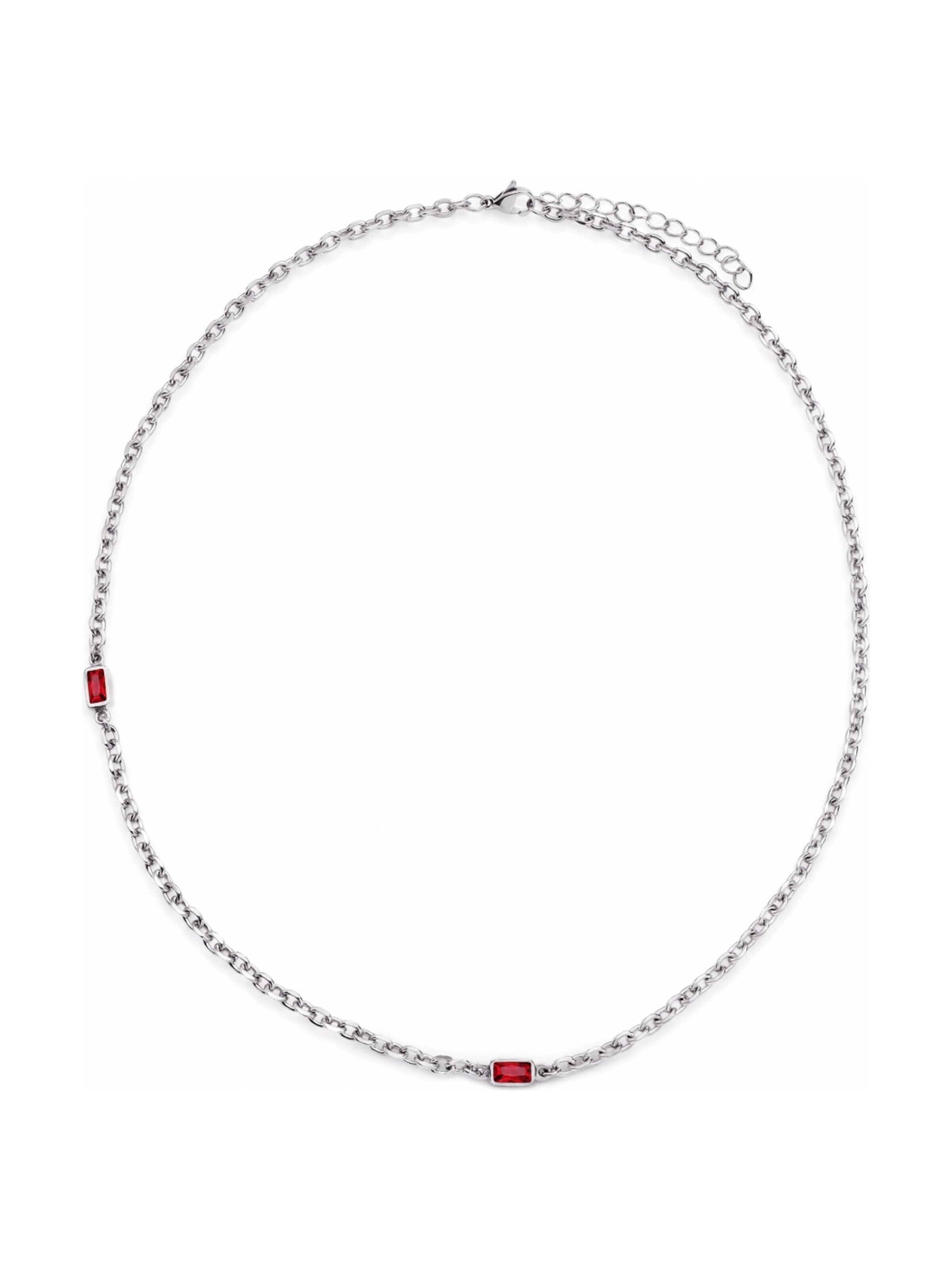 Arkai Necklace 'Prism' in Red: front