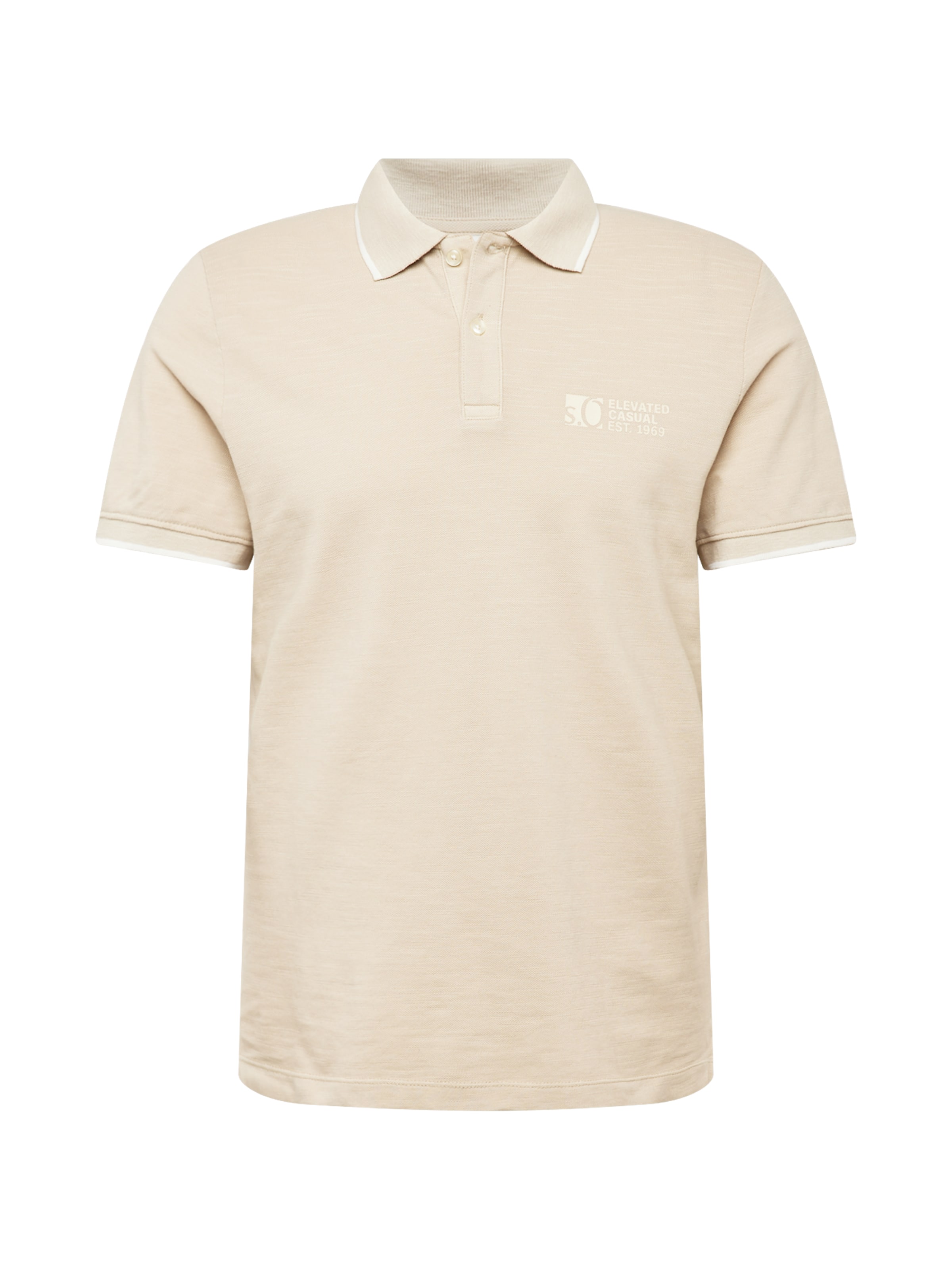 s.Oliver Shirt in Beige: Vorderseite