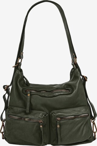 Cabas Samantha Look en vert : devant