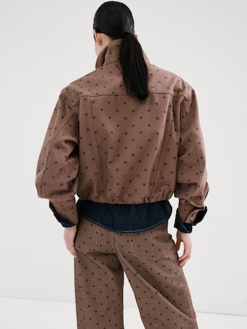 MANGO Between-Season Jacket in Brown