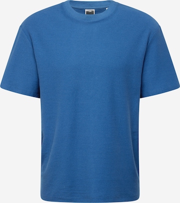JACK & JONES Majica 'CLEAN' | modra barva: sprednja stran