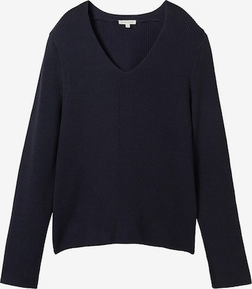 Pull-over TOM TAILOR en bleu : devant