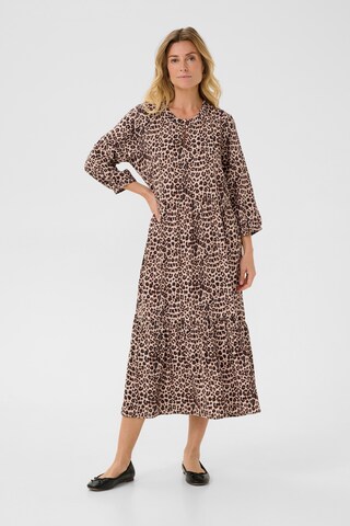 Robe 'CRTiah' Cream en marron : devant