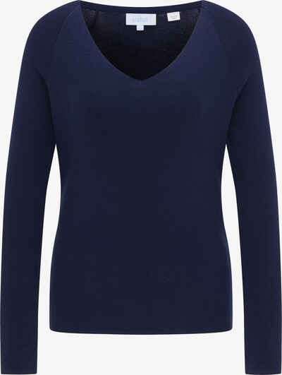 usha BLUE LABEL Strickpullover in dunkelblau, Produktansicht