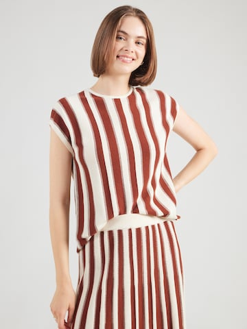 SELECTED - Jersey 'SLFLINA' en beige: frente