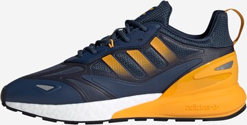 ADIDAS ORIGINALS Ниски маратонки 'ZX 2K Boost 2.0' в синьо: отпред