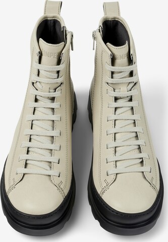 CAMPER Lace-Up Ankle Boots 'Brutus' in Grey