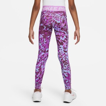 NIKE Skinny Workout Pants 'PRO' in Pink