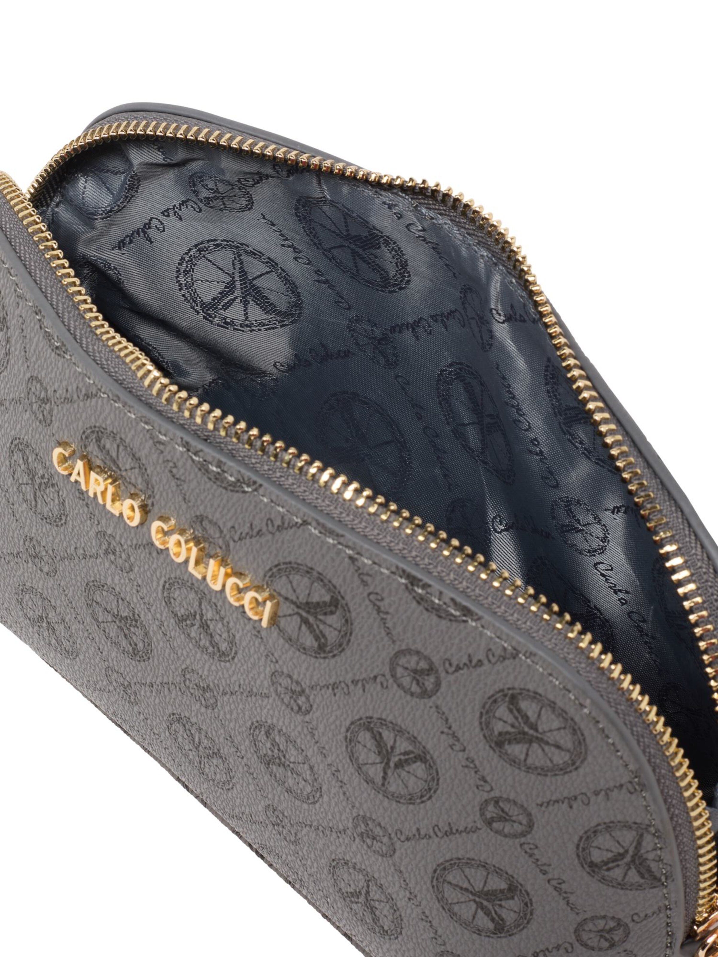 Carlo Colucci Toiletry bag 'Anno' in Grey