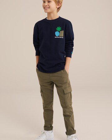 Maglietta di WE Fashion in blu